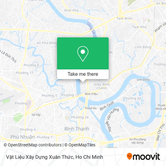 Vật Liệu Xây Dựng Xuân Thức map