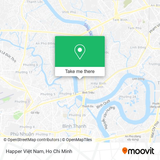 Happer Việt Nam map