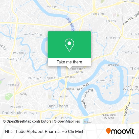 Nhà Thuốc Alphabet Pharma map