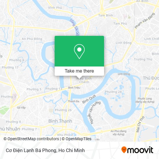 Cơ Điện Lạnh Bá Phong map