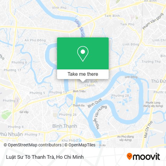 Luật Sư Tô Thanh Trà map