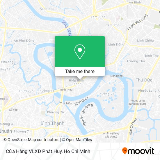 Cửa Hàng VLXD Phát Huy map