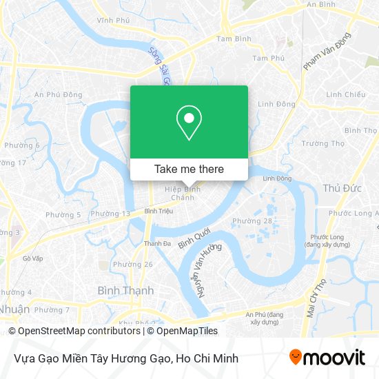 Vựa Gạo Miền Tây Hương Gạo map