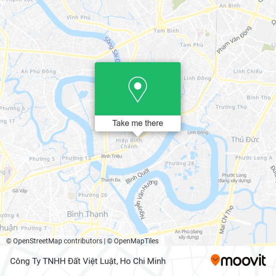 Công Ty TNHH Đất Việt Luật map