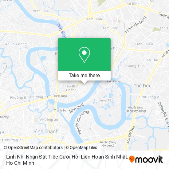 Linh Nhi Nhận Đặt Tiệc Cưới Hỏi Liên Hoan Sinh Nhật map