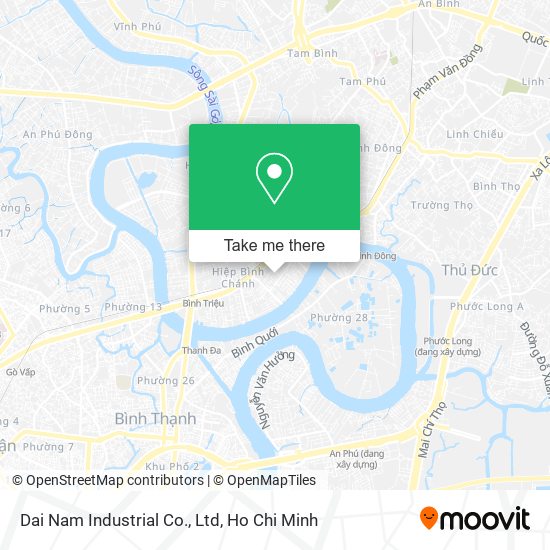 Dai Nam Industrial Co., Ltd map