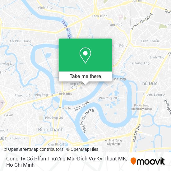 Công Ty Cổ Phần Thương Mại-Dịch Vụ-Kỹ Thuật MK map