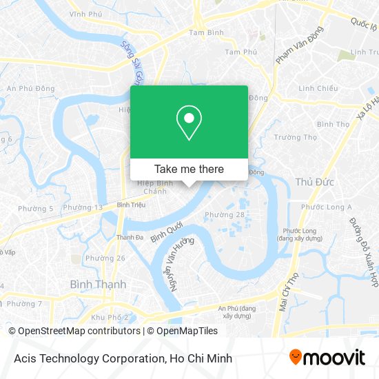 Acis Technology Corporation map