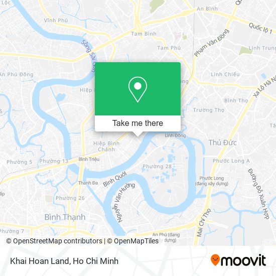 Khai Hoan Land map