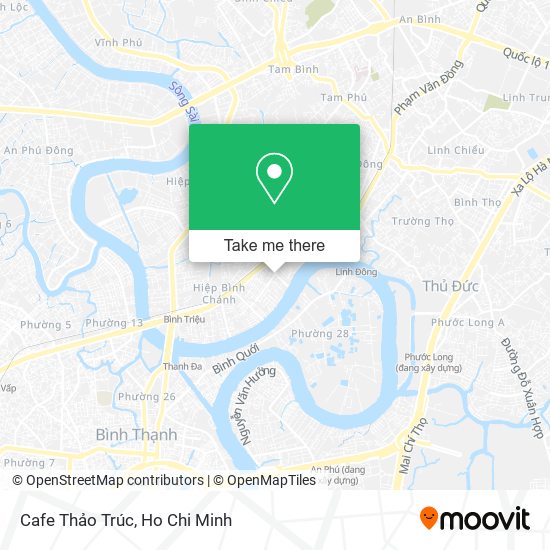 Cafe Thảo Trúc map