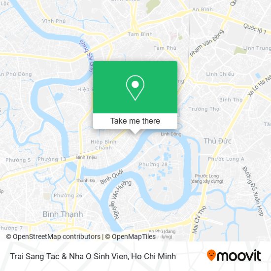 Trai Sang Tac & Nha O Sinh Vien map