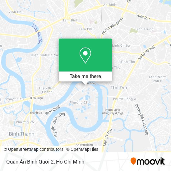 Quán Ăn Bình Quới 2 map