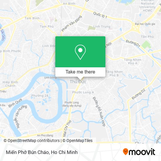 Miến Phở Bún Cháo map