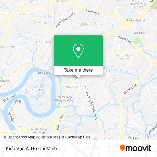 Kiến Vận Á map