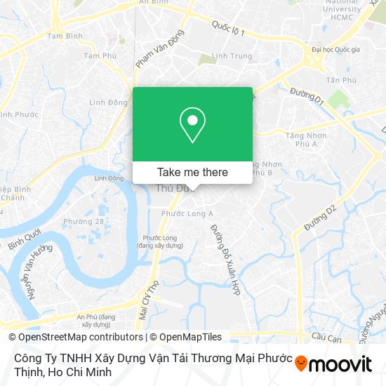 Công Ty TNHH Xây Dựng Vận Tải Thương Mại Phước Thịnh map