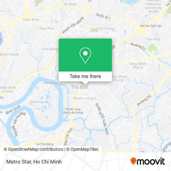 Metro Star map