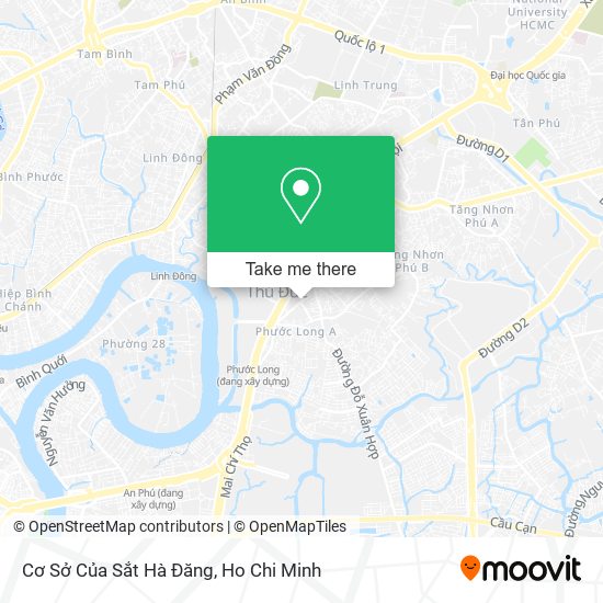 Cơ Sở Của Sắt Hà Đăng map