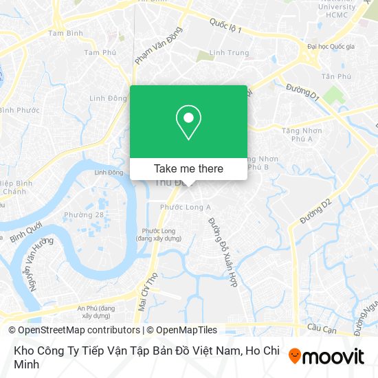 Kho Công Ty Tiếp Vận Tập Bản Đồ Việt Nam map