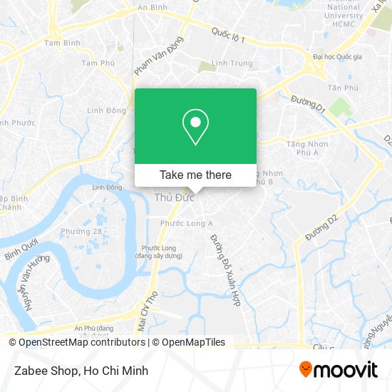 Zabee Shop map