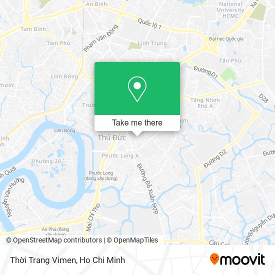 Thời Trang Vimen map