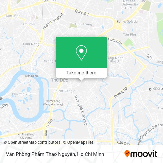 Văn Phòng Phẩm Thảo Nguyên map