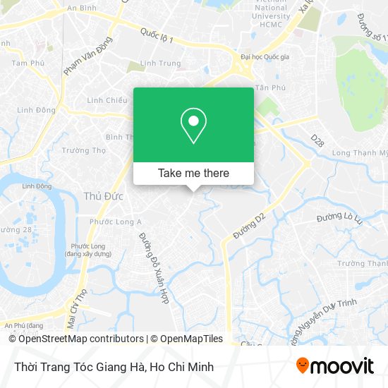 Thời Trang Tóc Giang Hà map