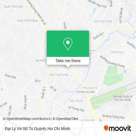 Đại Lý Vé Số Tú Quỳnh map