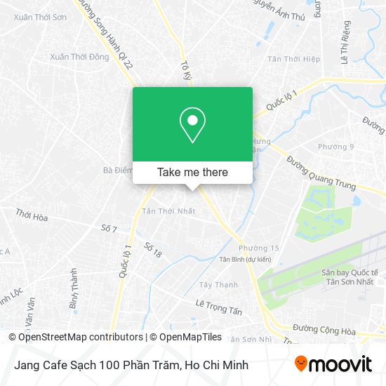 Jang Cafe Sạch 100 Phần Trăm map