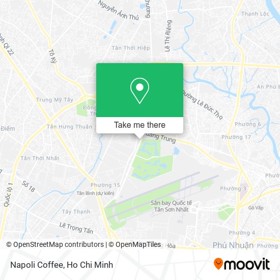 Napoli Coffee map