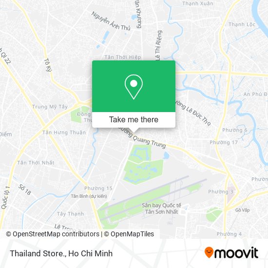 Thailand Store. map