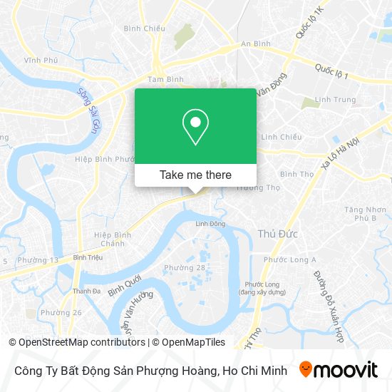 Công Ty Bất Động Sản Phượng Hoàng map