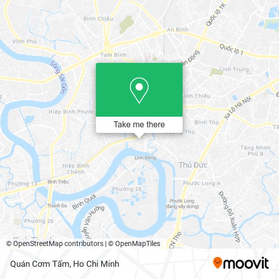 Quán Cơm Tấm map