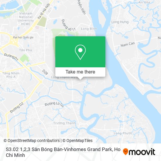 S3.02 1,2,3 Sân Bóng Bàn-Vinhomes Grand Park map