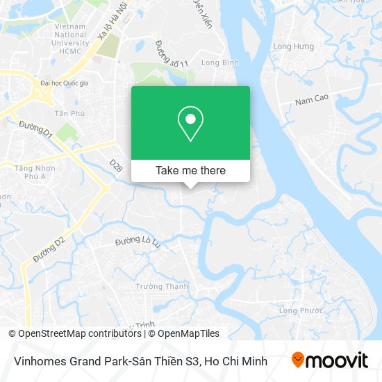 Vinhomes Grand Park-Sân Thiền S3 map
