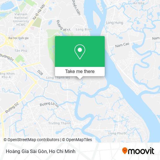 Hoàng Gia Sài Gòn map