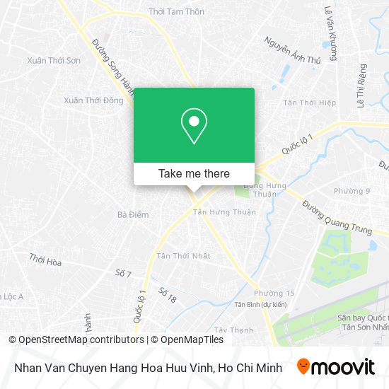 Nhan Van Chuyen Hang Hoa Huu Vinh map