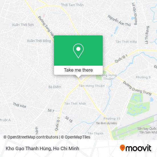 Kho Gạo Thanh Hùng map