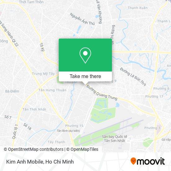 Kim Anh Mobile map