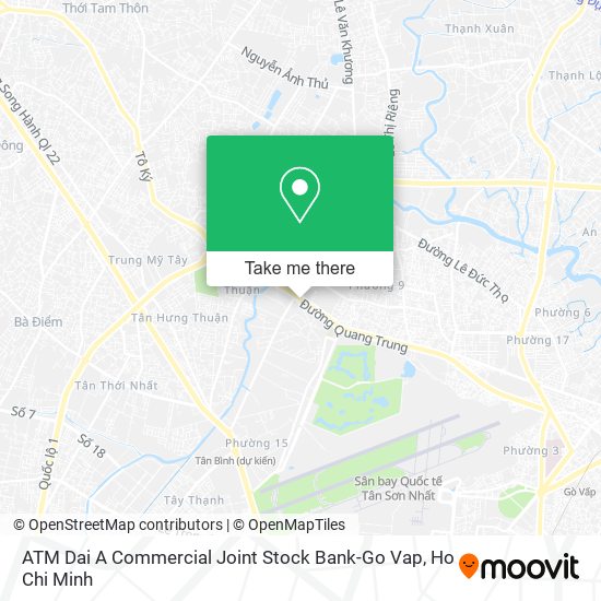 ATM Dai A Commercial Joint Stock Bank-Go Vap map