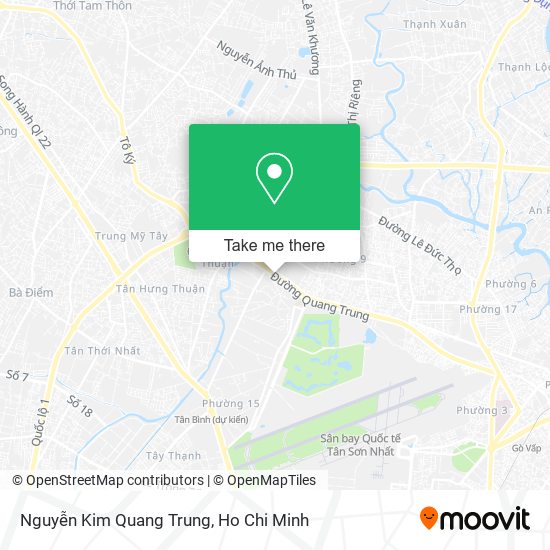 Nguyễn Kim Quang Trung map