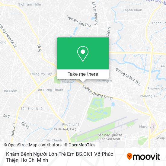 Khám Bệnh Người Lớn-Trẻ Em BS.CK1 Võ Phúc Thiện map