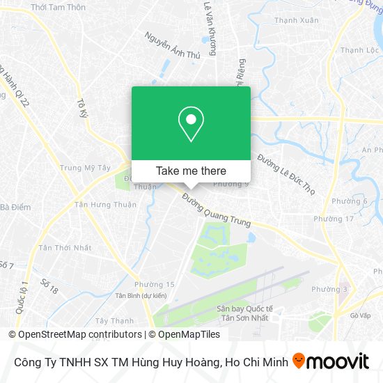 Công Ty TNHH SX TM Hùng Huy Hoàng map