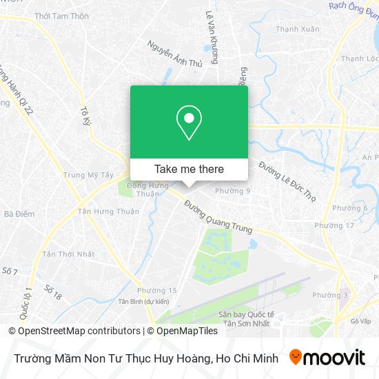 Trường Mầm Non Tư Thục Huy Hoàng map