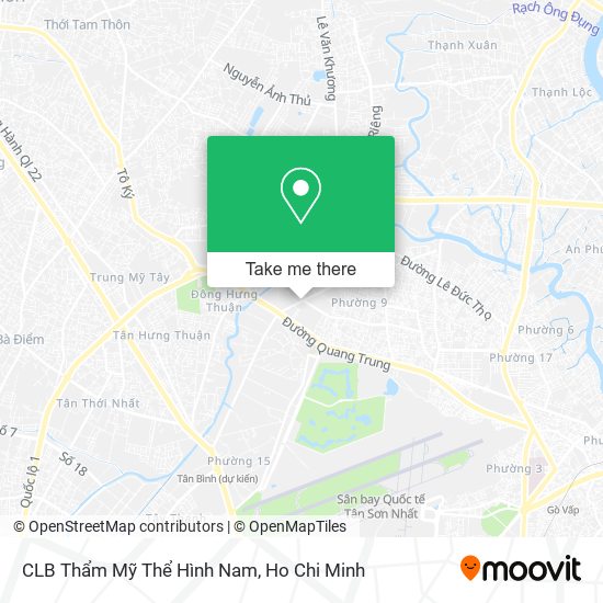 CLB Thẩm Mỹ Thể Hình Nam map