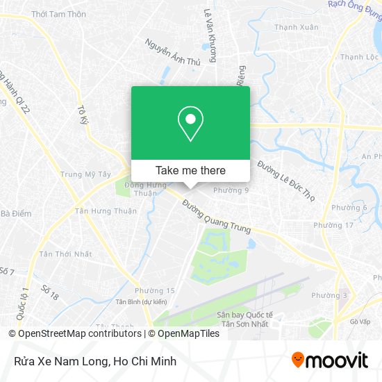 Rửa Xe Nam Long map