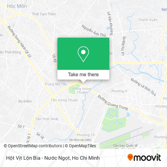 Hột Vịt Lộn Bia - Nước Ngọt map