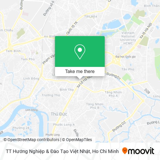 TT Hướng Nghiệp & Đào Tạo Việt Nhật map