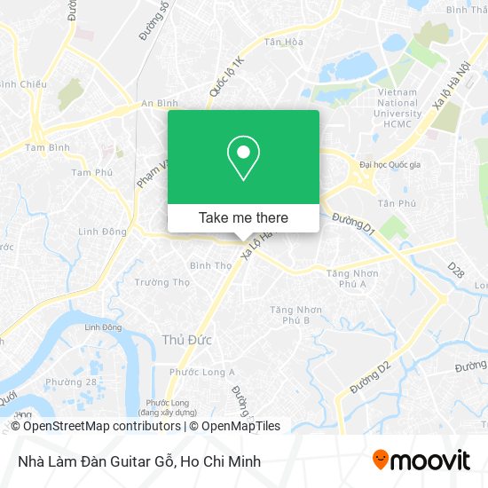 Nhà Làm Đàn Guitar Gỗ map