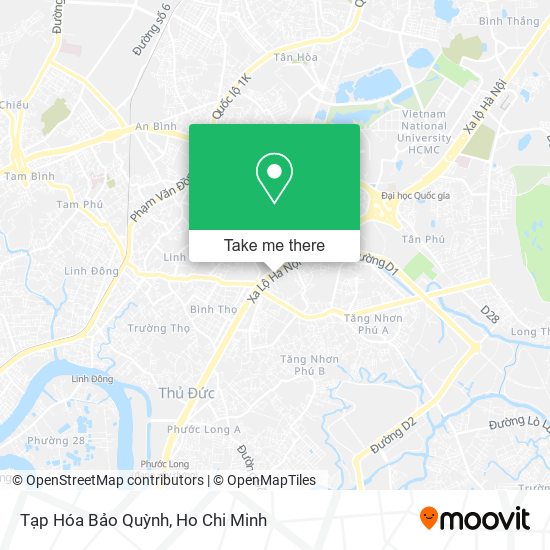 Tạp Hóa Bảo Quỳnh map