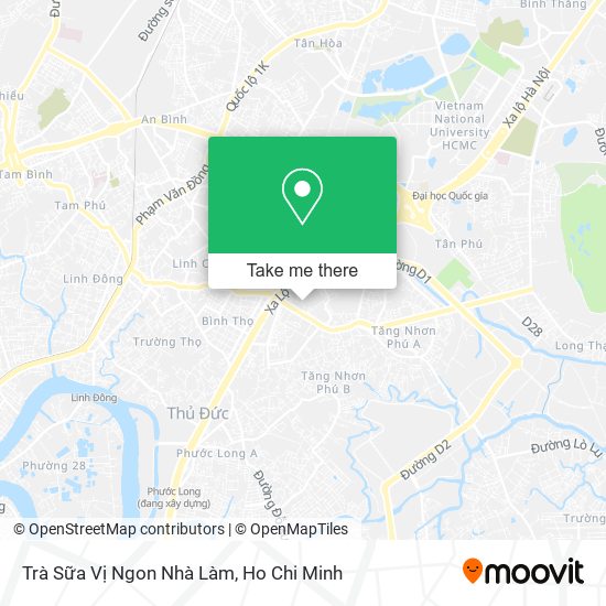 Trà Sữa Vị Ngon Nhà Làm map